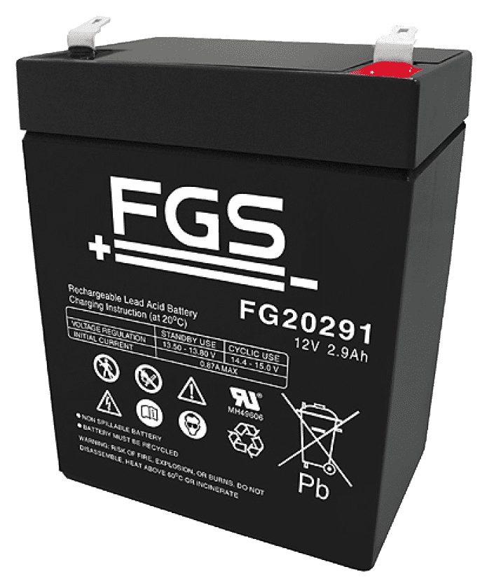 FGS Blyack 12V/2,9Ah