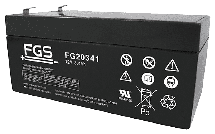 FGS Blyack. 12V/3,4Ah