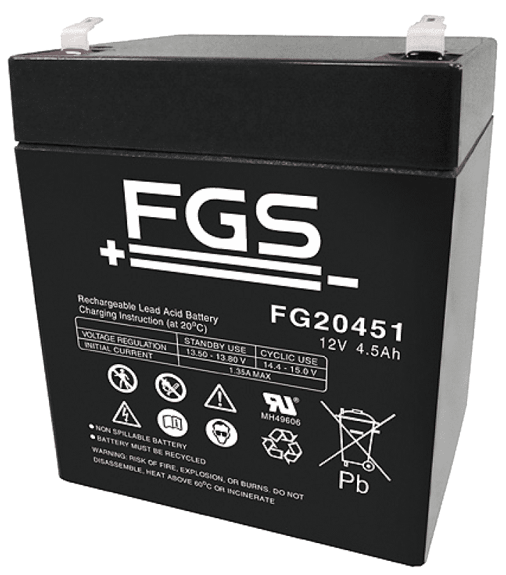 FGS Blyack. 12V/4,5Ah