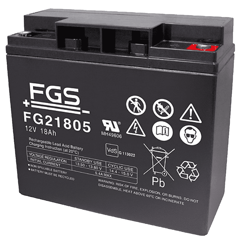 FGS Blyack. 12V/18Ah Vds