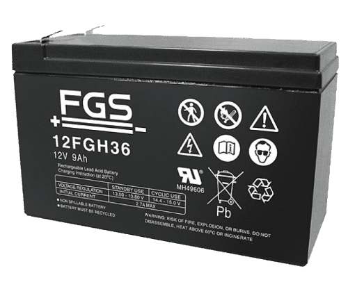 FGS Blyack. 12V/9 Ah