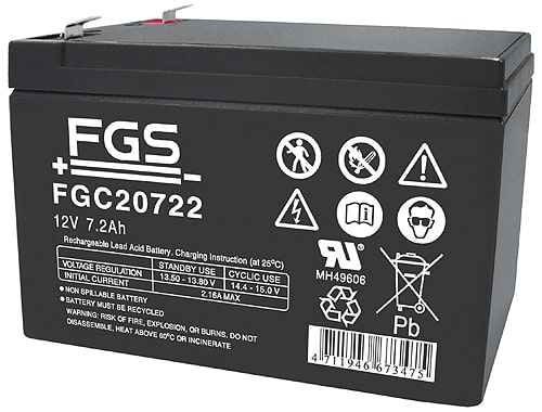 FGS Blyack 12V/7,2Ah