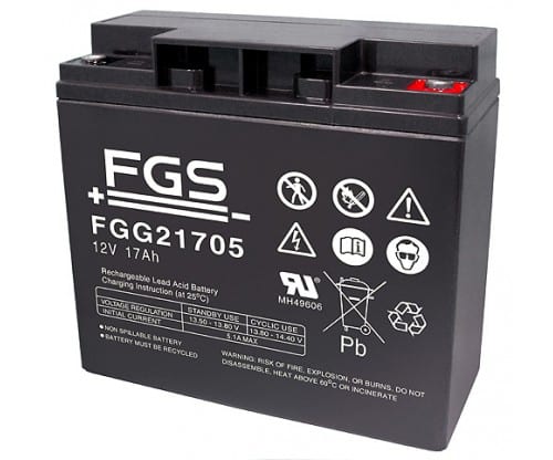 FGS Gelebatteri 12V/17 Ah