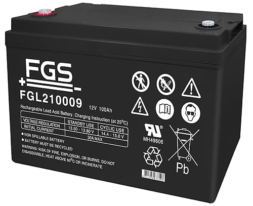 FGS Blyack. 12V/100Ah