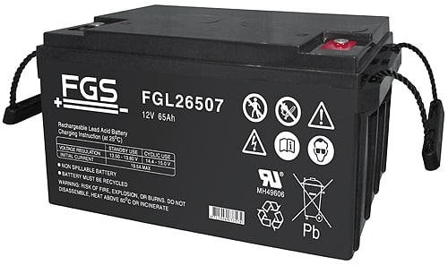 FGS Blyack. 12V/65Ah