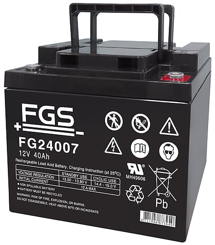 FGS Blyack. 12V/40Ah