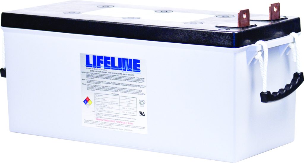 GPL-4DL – AGM-blybatteri, 12 V, 210 Ah